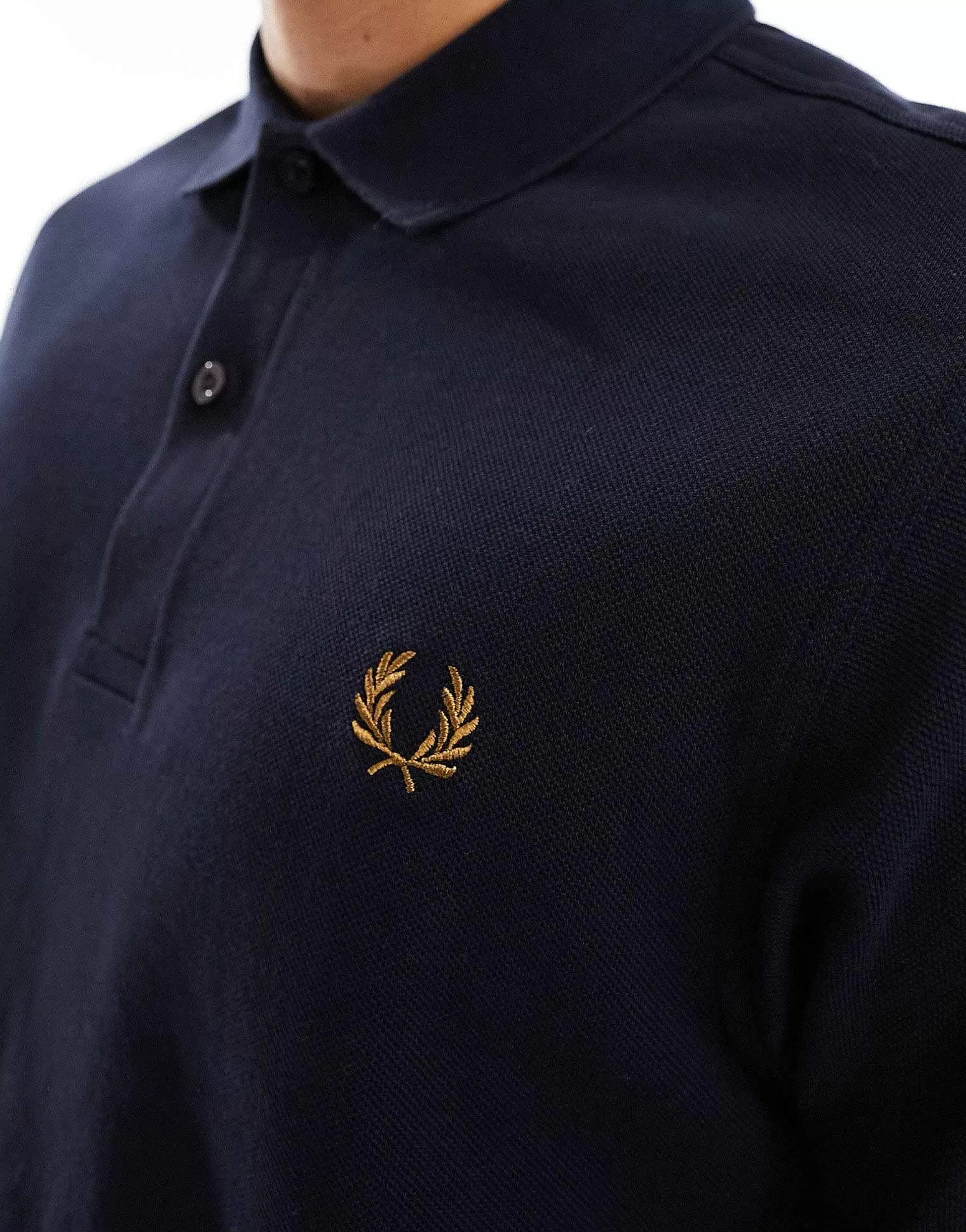 Men Fred Perry Plain Polo Shirt In