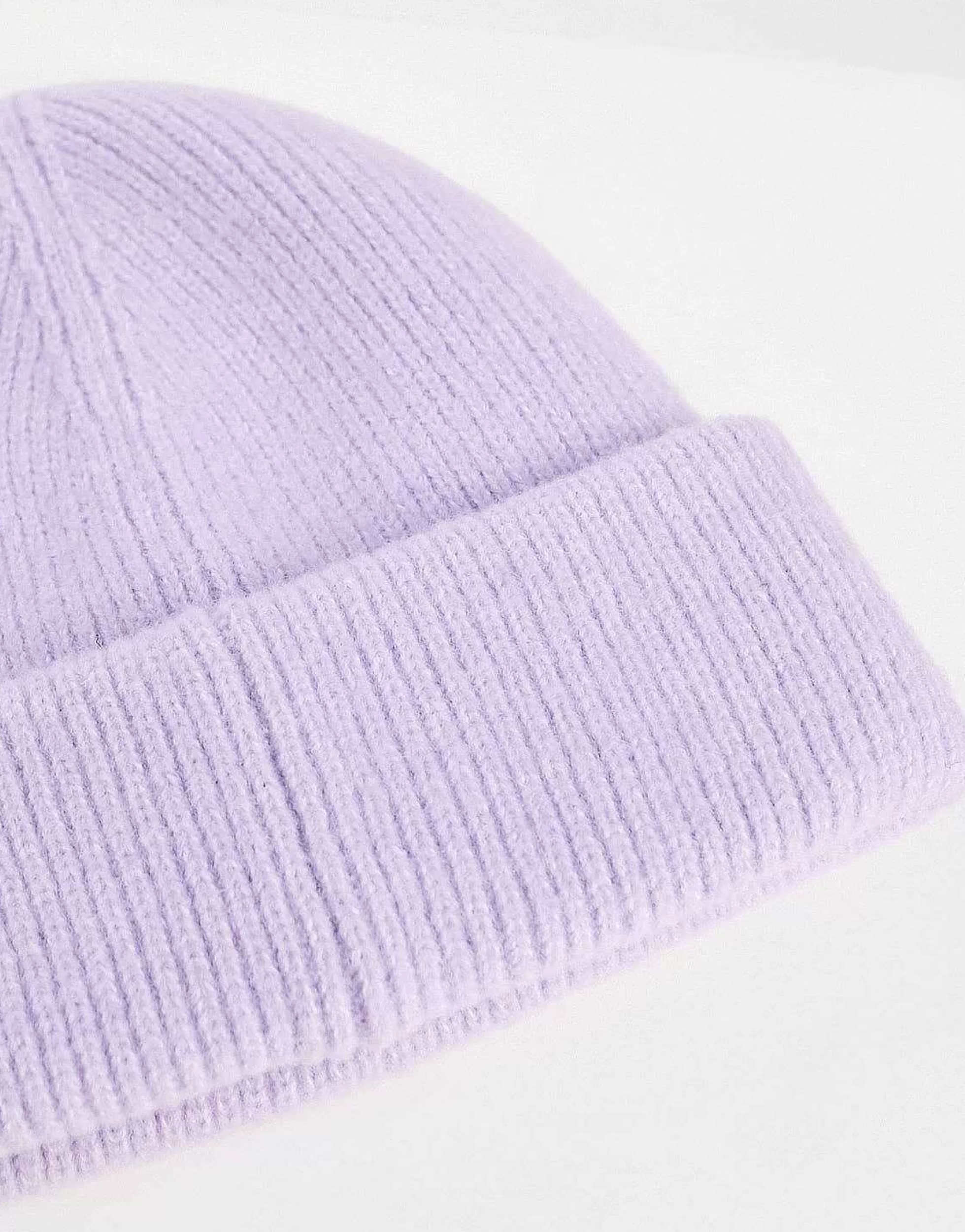 Women Monki Ribbed Beanie Hat In