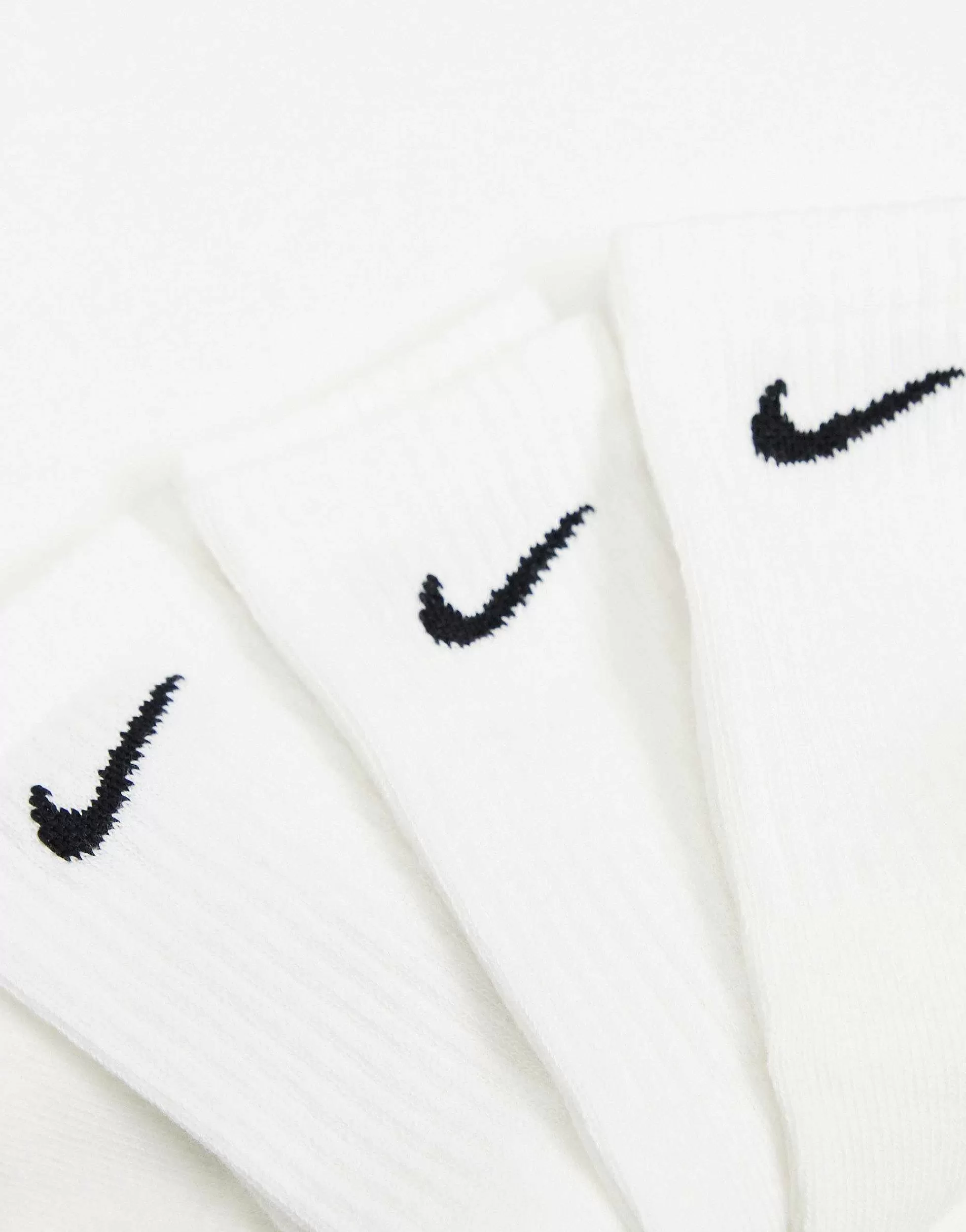 Women Nike Training 3 Pack Crew Socks In