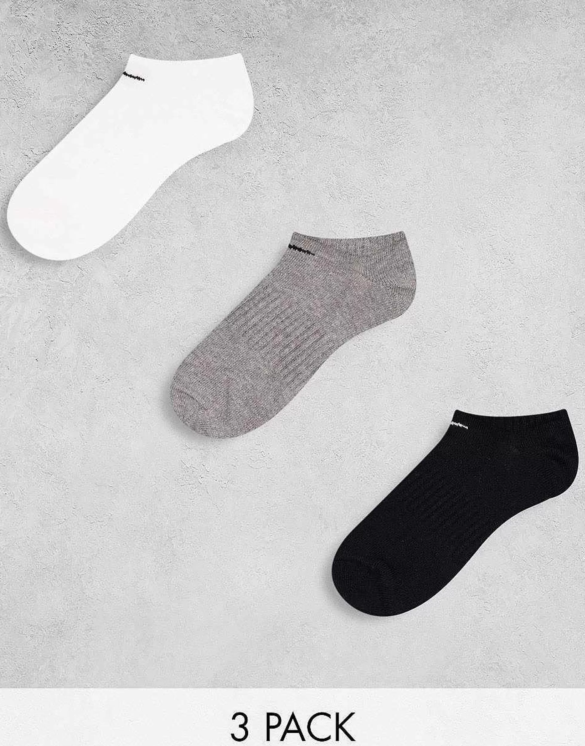 Women Nike Training 3 Pack Unisex Trainer Socks In